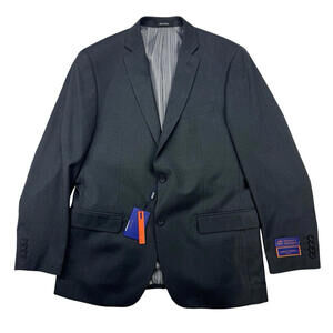 Giorgio Fiorelli Single-Breasted Blazer Jacket Grey Size US 42 R